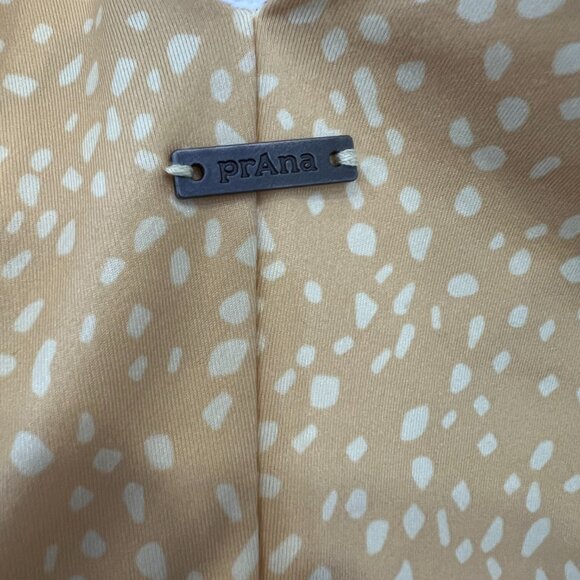 PrAna Yellow BIRCH SPOTS PEARL ISLA PERFORMANCE JERSEY DRESS SZ M - Picture 12 of 12